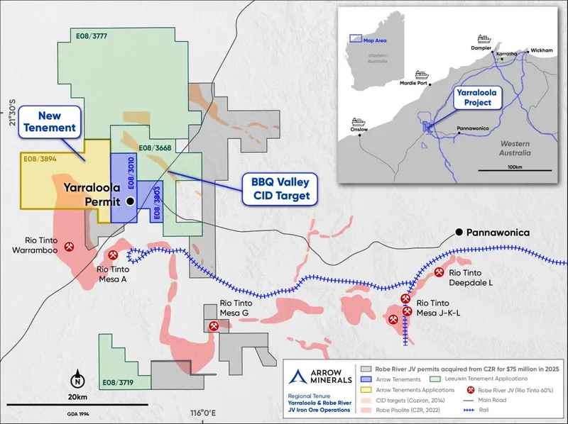 Yarraloola progress – tenure granted, gravity survey, drill CORE review