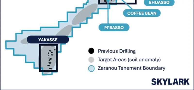 Zaranou Project Location Map