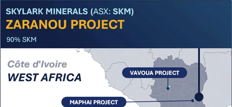 Zaranou Project Location Map