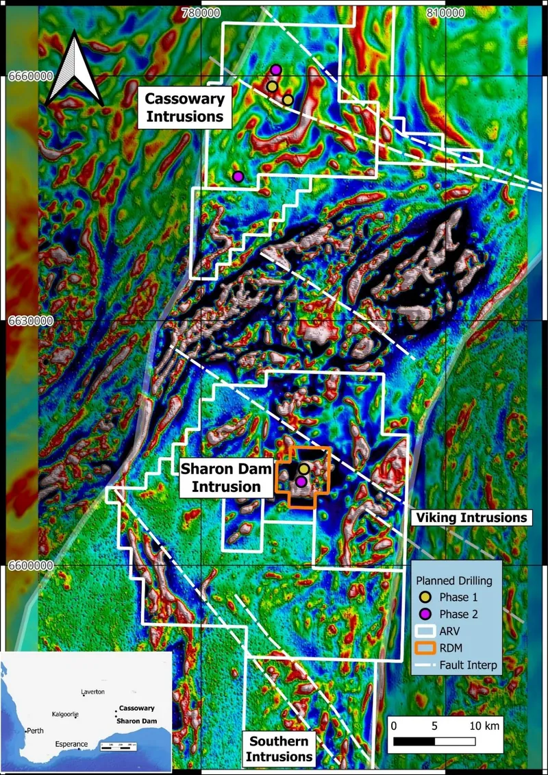 Map from Artemis Resources Limited’s announcement “Quarterly Activities/Appendix 5B Cash Flow Report”