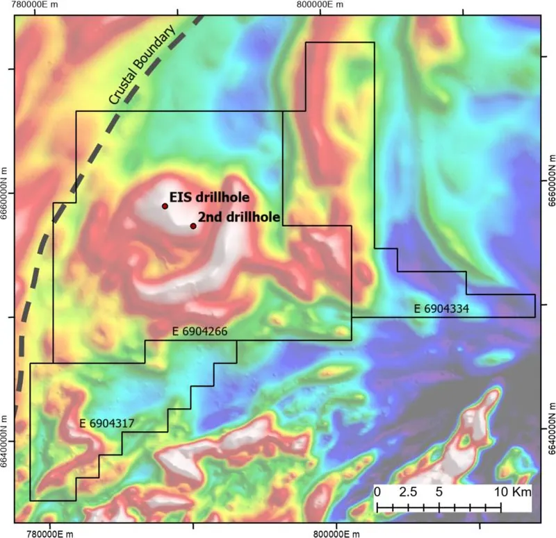 Map from Artemis Resources Limited’s announcement “Quarterly Activities/Appendix 5B Cash Flow Report”