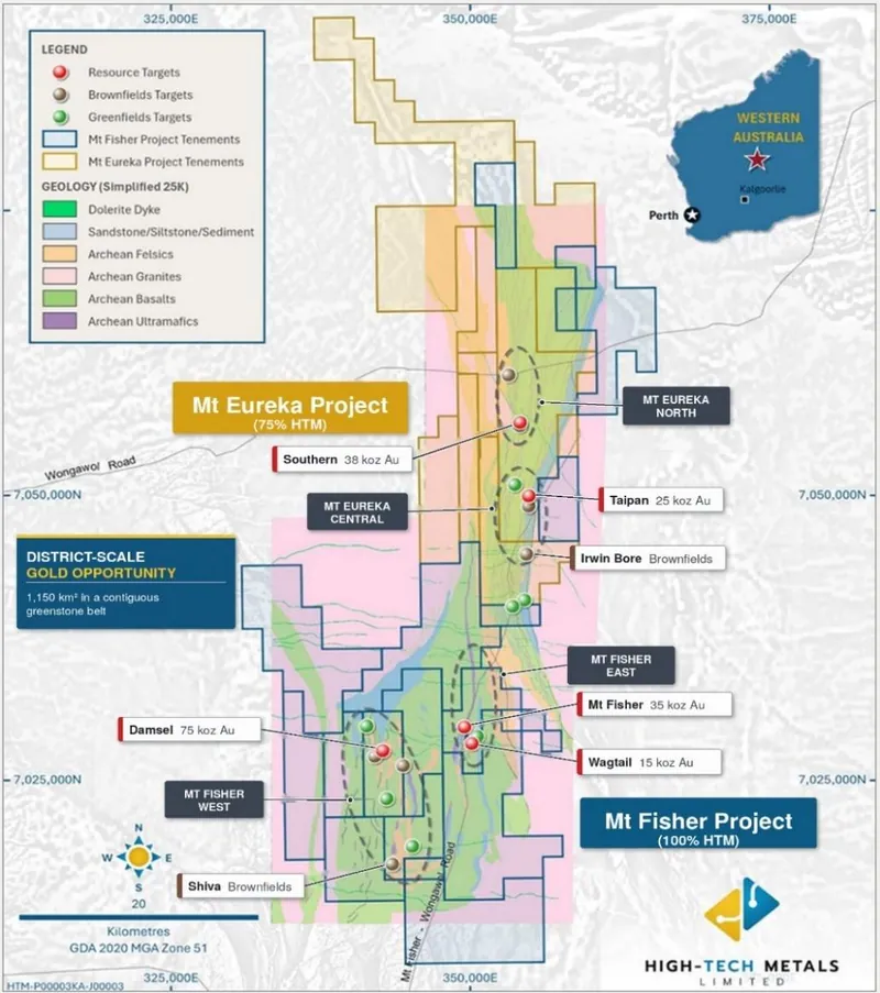 District-scale gold opportunity. ~1,150 km² of contiguous greenstone. 202,000 oz Au defined. Largely underexplored, with multiple targets ready to drive resour…