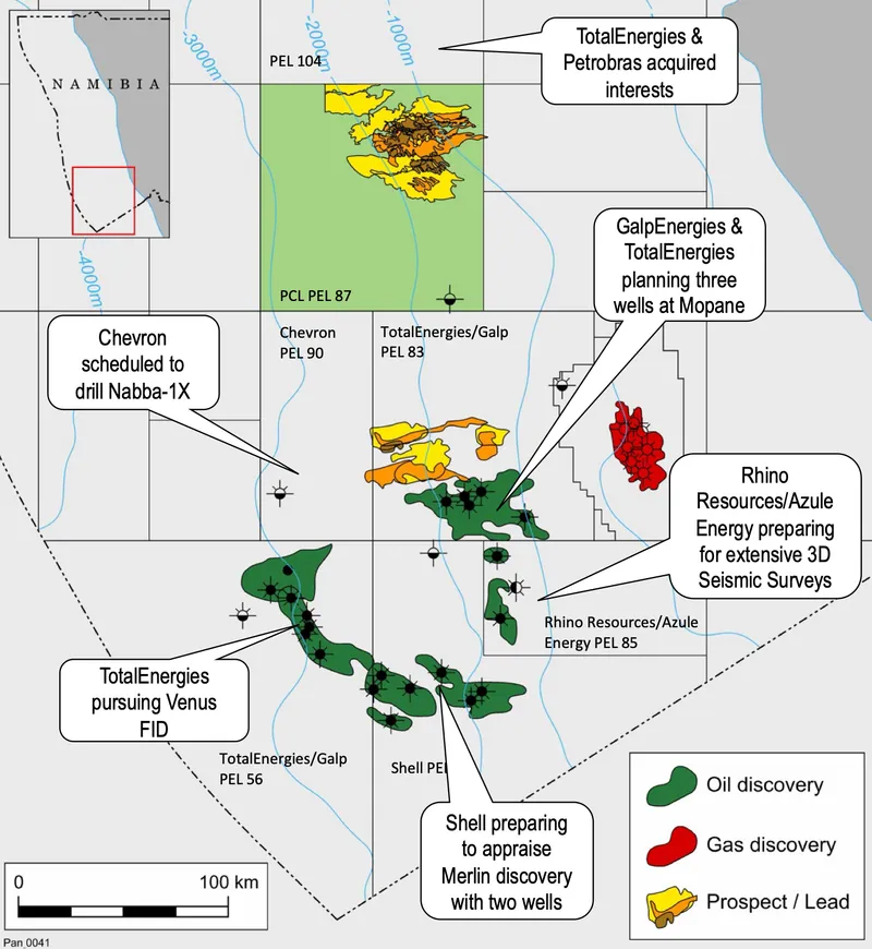 Figure: PEL 87 and Neighbouring Activity