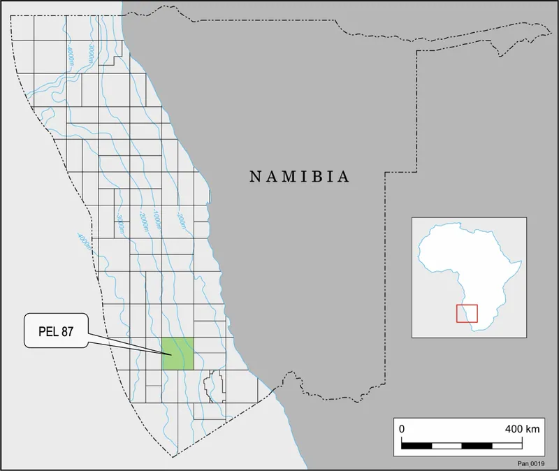 PEL 87 Location Map