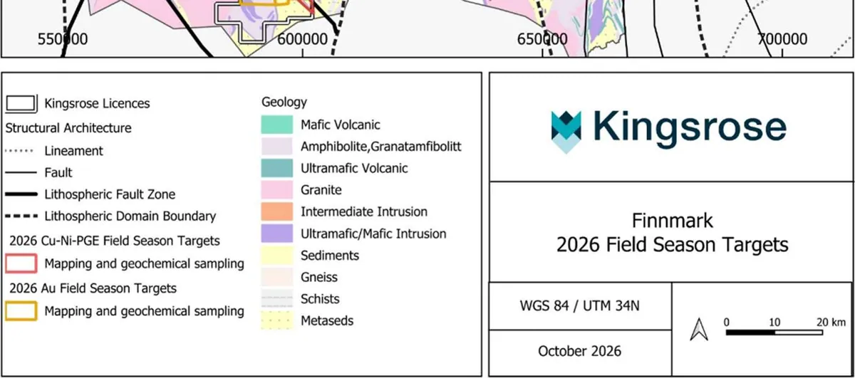 Finnmark 2026 field targets over regional geology and architecture interpretation
