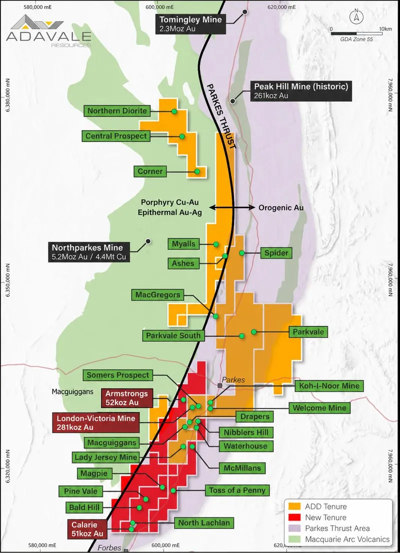 ADD tenure following completion of the Calarie acquisition