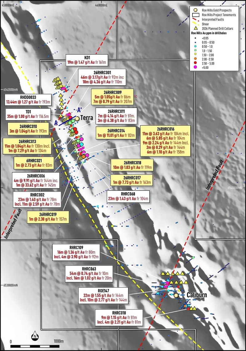 Map from Pilbara Gold Limited’s announcement “Quarterly Activities/Appendix 5B Cash Flow Report”