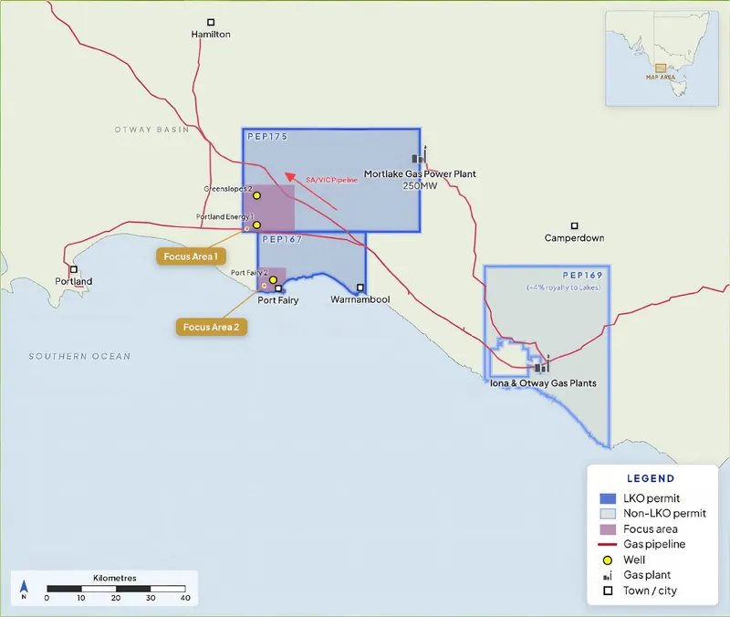 Portland Energy Project location and infrastructure
