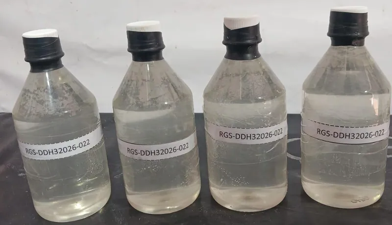 DDH-3 Brine Sample Number 20 Collected from Packer Testing