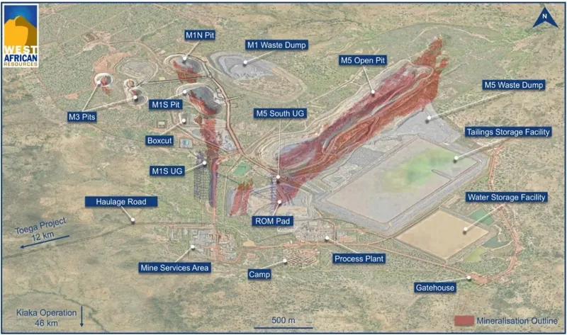 Kiaka Gold Production Centre, Burkina Faso (‘Kiaka’)