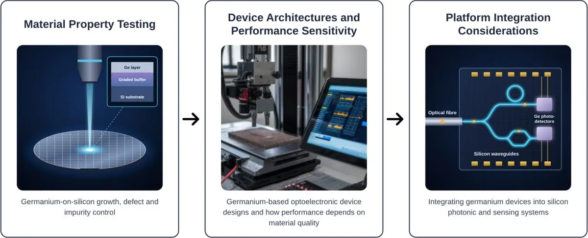 Evaluation program across materials, device and platform levels