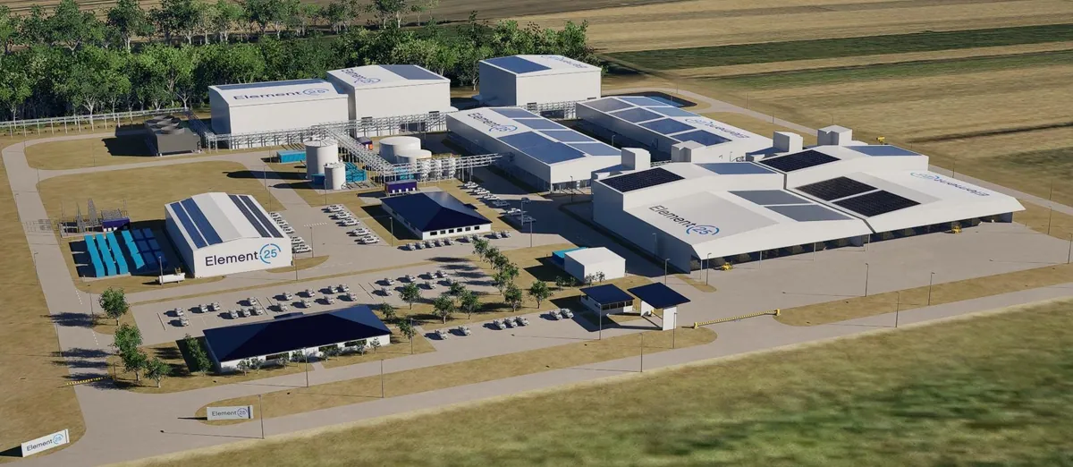 Planned HPMSM facility in Louisiana, USA