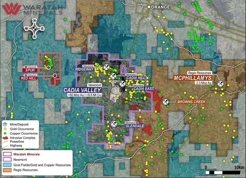 Spur Gold Project, New South Wales, Australia