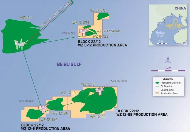 Gross oil production averaged 6, 539 bopd gross during the quarter (1,762 bopd net to Horizon)