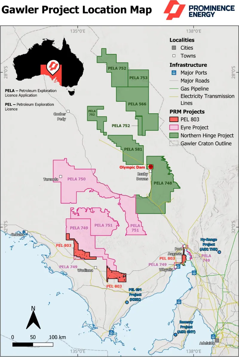Prominence Energy’s South Australian Portfolio