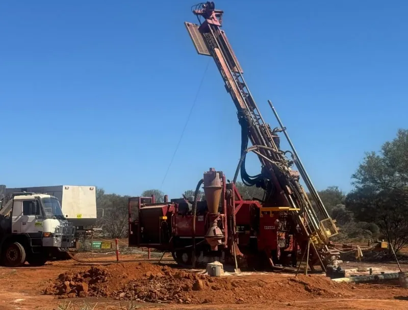 RC drilling underway at the Gidgee Gold Project