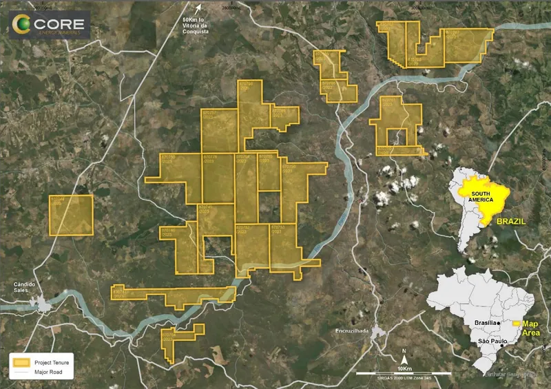 Itambe Project Tenement Location Plan