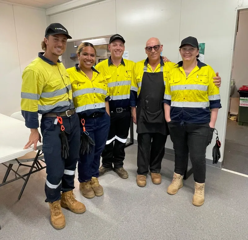 The Cater Care team and first meal served at the new Jervois Village, 21 October 2026