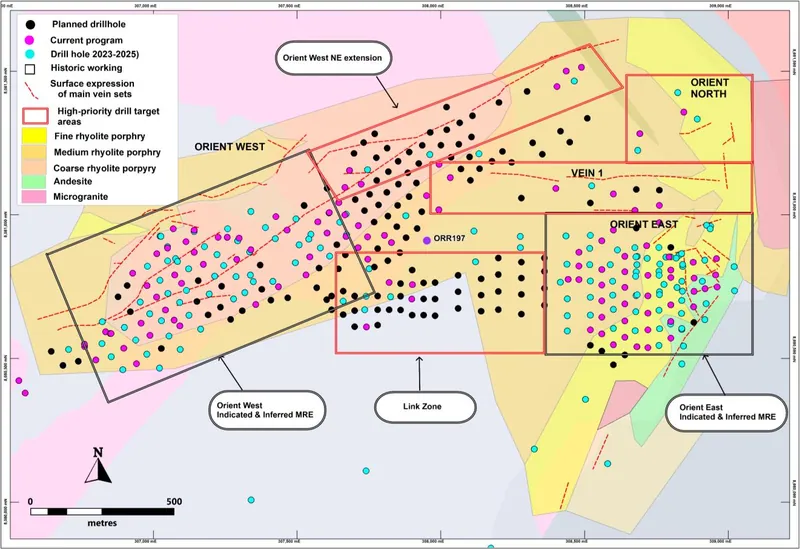 Orient East & West JORC Resource MRE