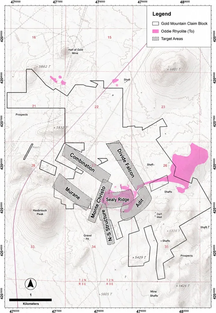 Gold Mountain Prospective Targets