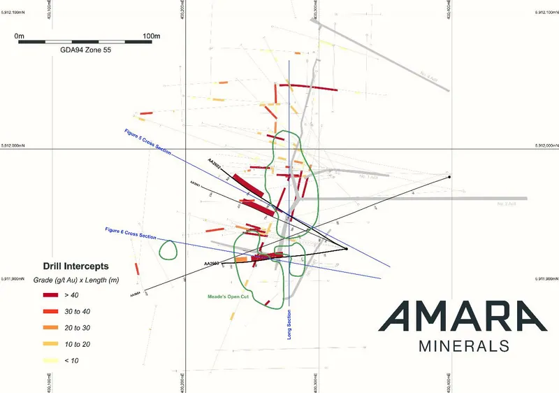 Apollo Gold Project – Plan View – GDA94 Zone 55