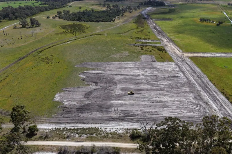 Work carried out to date includes establishment of the construction laydown area, installation of construction facilities, tree clearing within the 330Kv under…