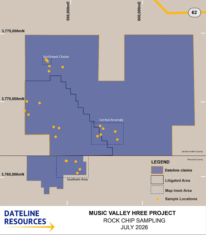 Music Valley Project sampling locations