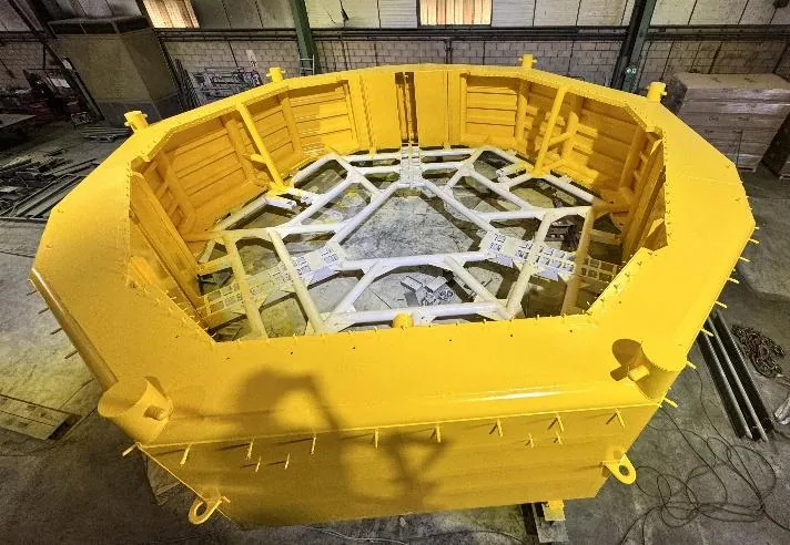 Fabrication snapshots of the ACHIEVE CETO Buoyant Actuator over recent months