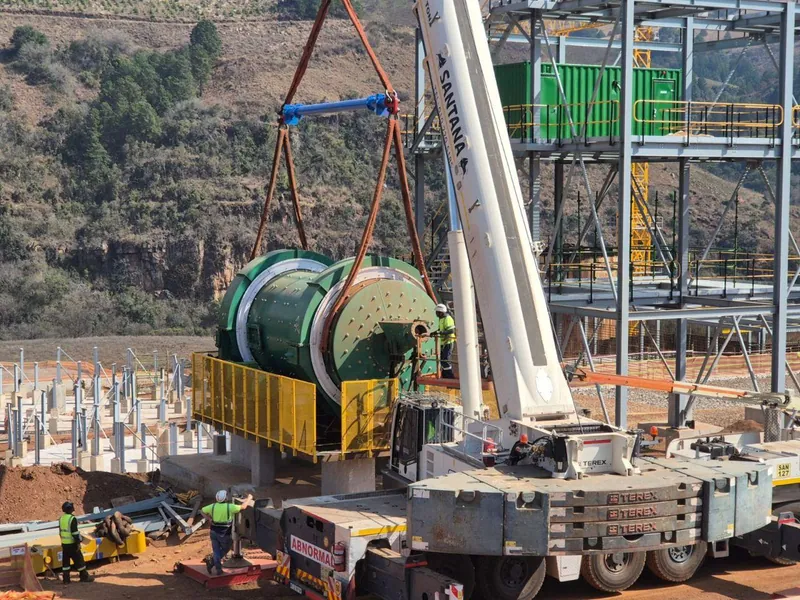 Installation of Twin Ball Mills