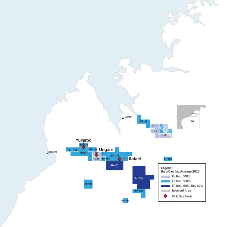 Appendix 2 – Buru’s Operational Areas