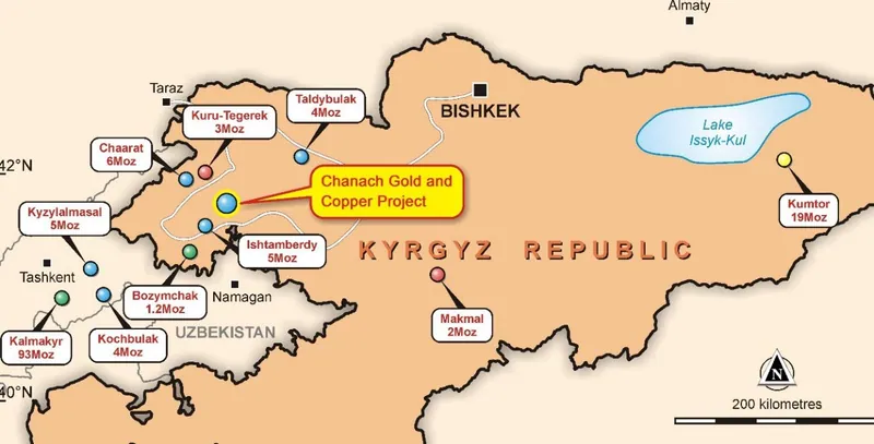 Chanach Project Location