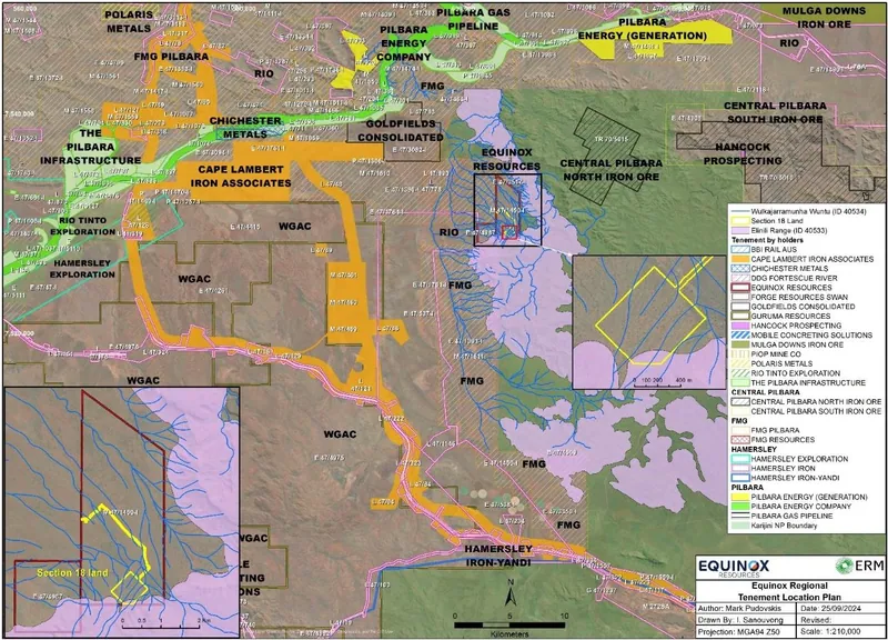 Eminence Minerals’ Hamersley Iron Ore Project