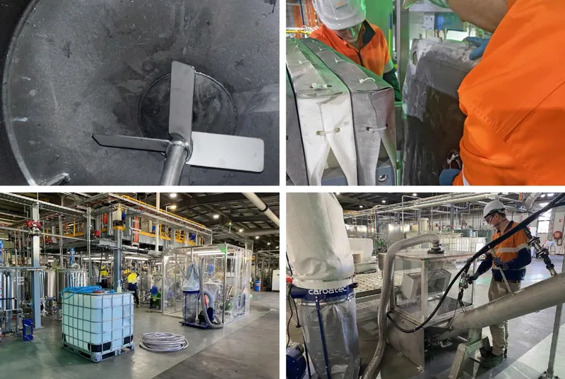 Graphite processing at Renascor’s PSG demonstration facility in Adelaide