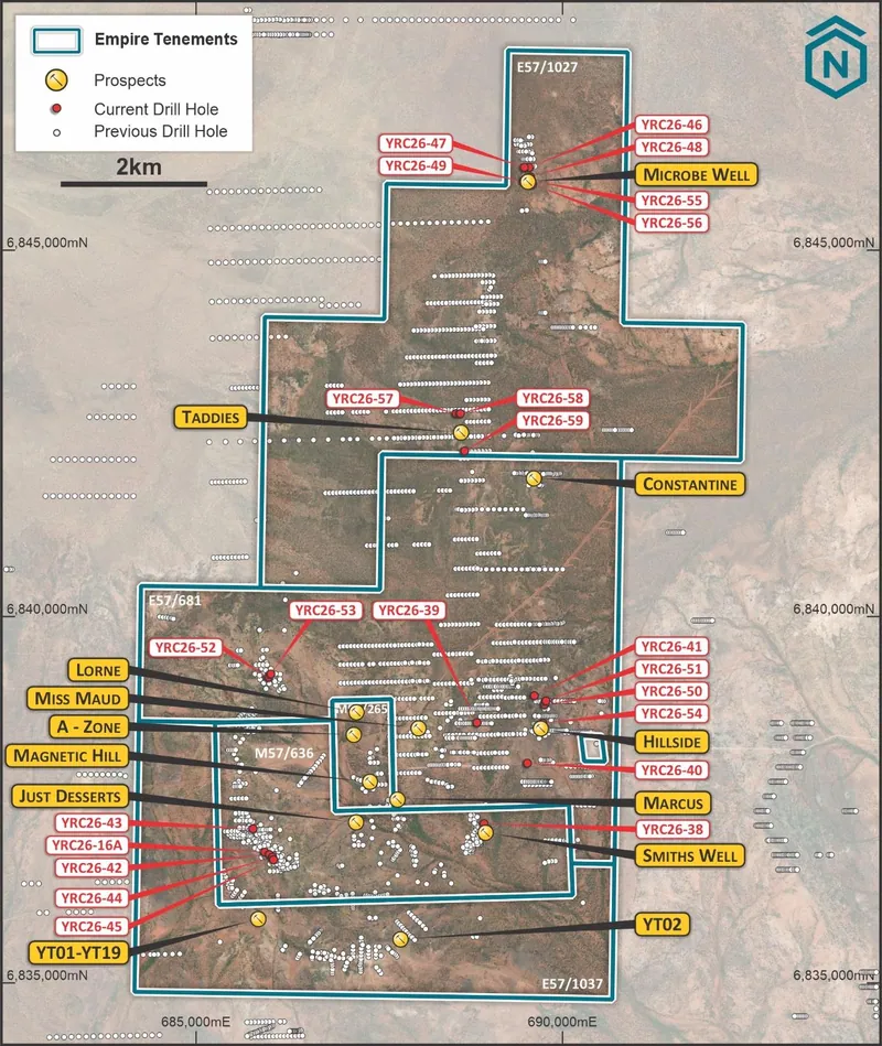 June RC Drill Hole Location Summary