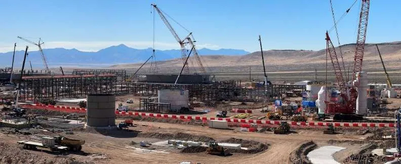 Construction progress at Thacker Pass