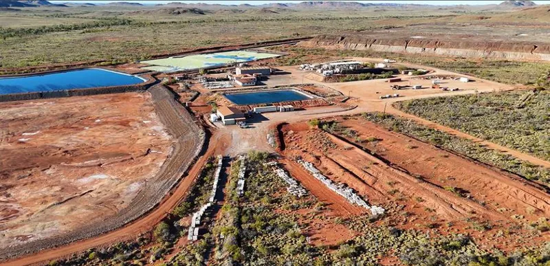 Whim Creek site including permitted heap leach infrastructure. Source: ASX announcement, 3 September 2026