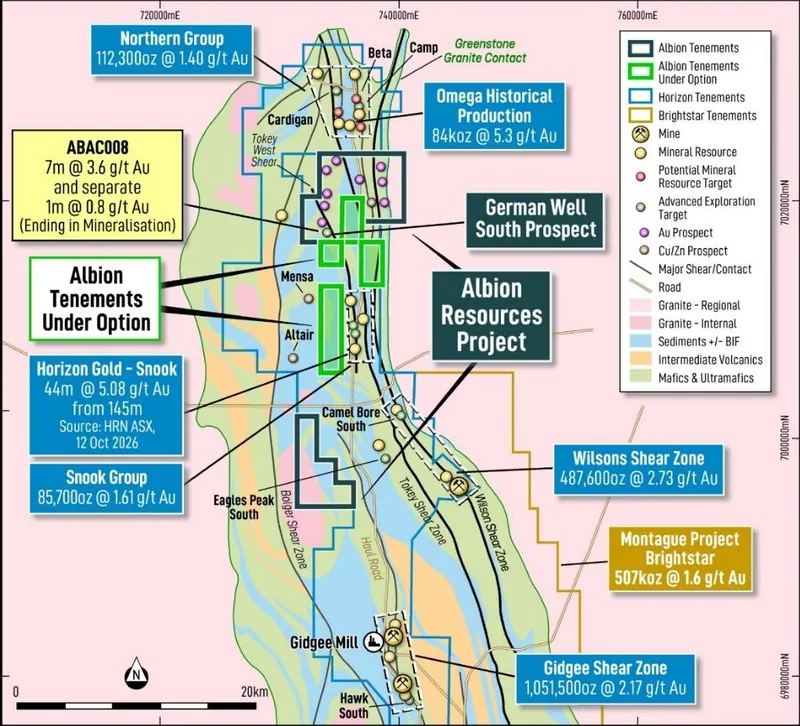 Gidgee – Strategic Location in the East Murchison Gold District