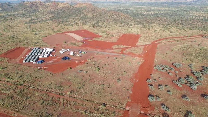 Images demonstrating progress across the Jervois Project