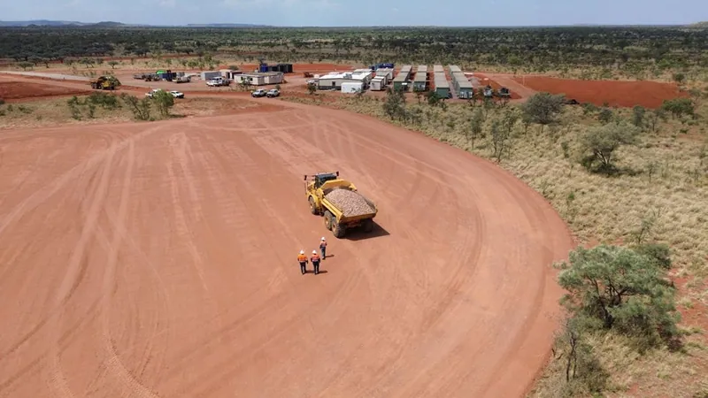 Images demonstrating progress across the Jervois Project