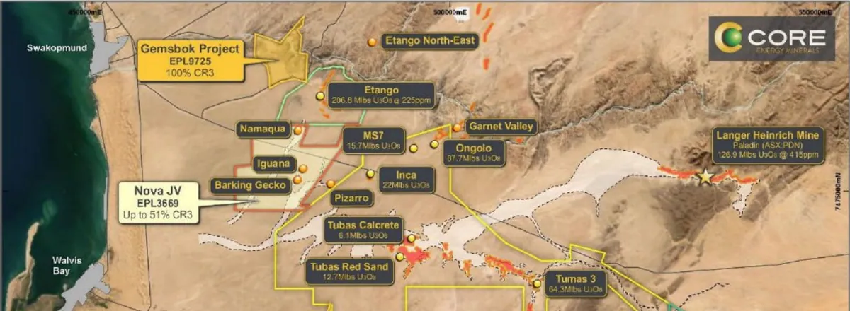Nova JV Uranium Project