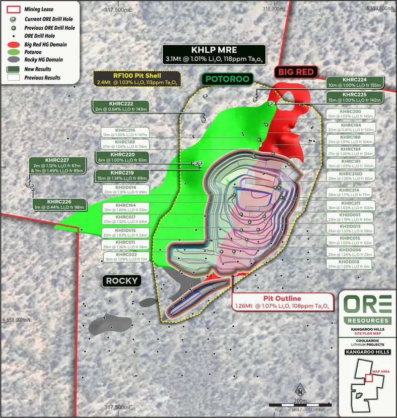 Kangaroo Hills – Site Plan View