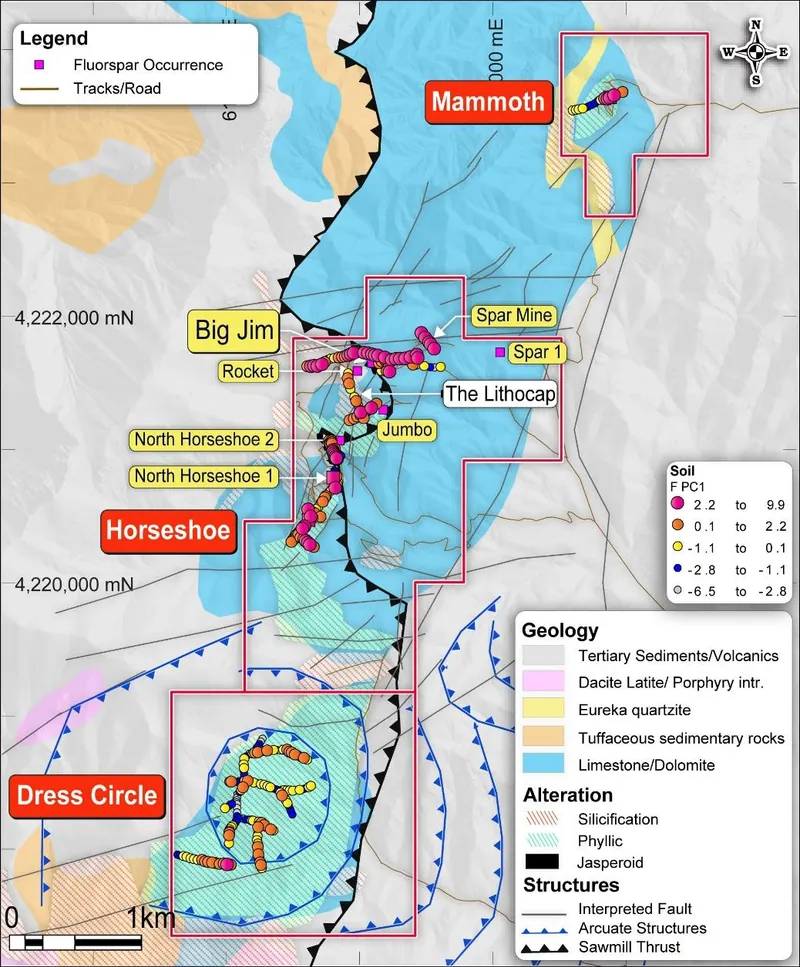 Map from Od6 Metals Limited’s announcement “Quarterly Activities/Appendix 5B Cash Flow Report”
