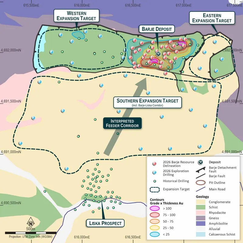 Resource Delineation and Greenfield Exploration Drill Targets