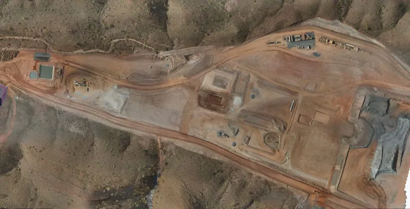 Yitirrti Mine plant site surface works September-26