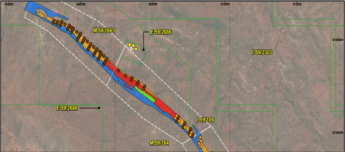 Magnetite Range Project’s planned drilling locations