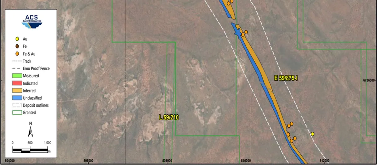 Magnetite Range Project’s planned drilling locations