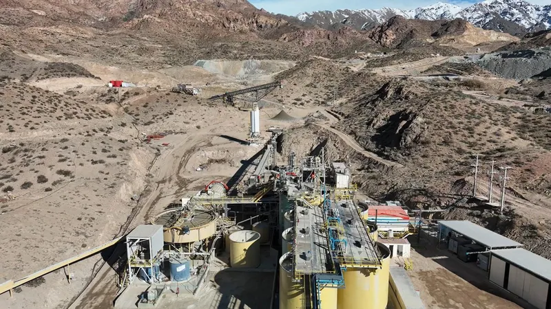 Casposo Processing Plant – Agitation Leaching Circuit