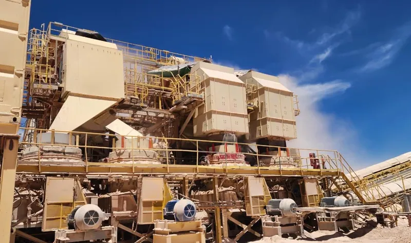 Second Secondary Crusher at Guanaco (second unit from the left)