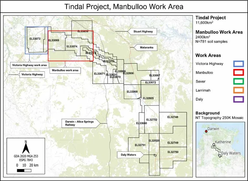 Map from White Energy Company Limited’s announcement “Annual Report to shareholders”