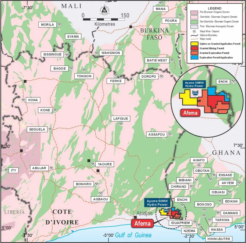 Figure Four Afema Project Location